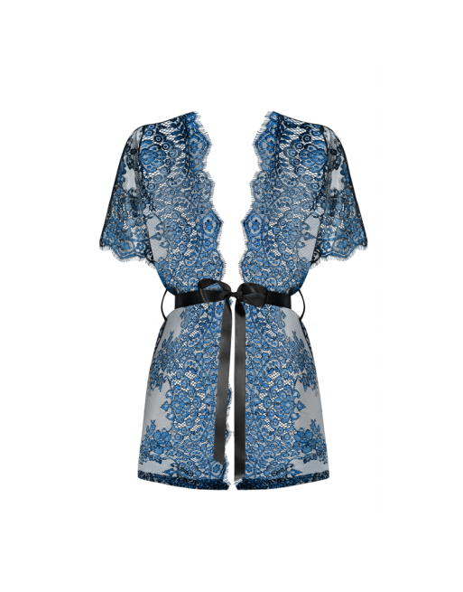 Yassmyne Peignoir - Bleu