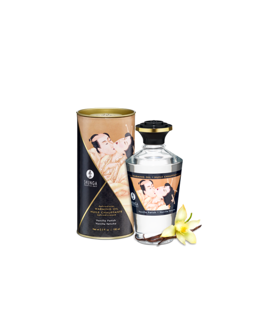 Huile chauffante aphrodisiaque - Vanille fétish 100ml Huile chauffante aphrodisiaque - Vanille fétish 100ml