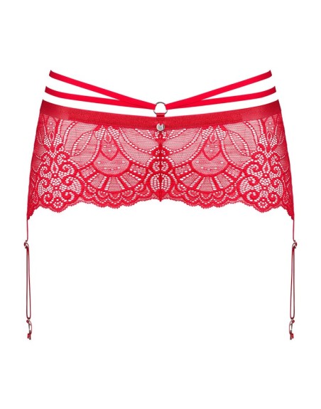 porte jarretelle rouge loventy
